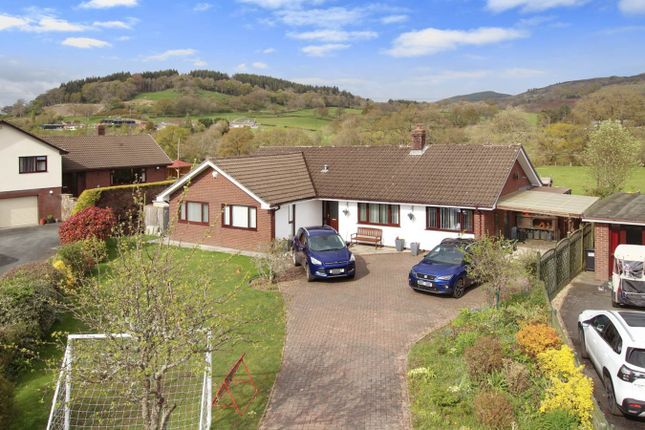 Thumbnail Detached bungalow for sale in Parc Yr Irfon, Builth Wells