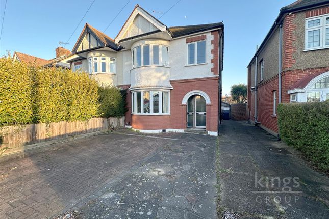 Thumbnail Semi-detached house for sale in Carnarvon Avenue, Enfield