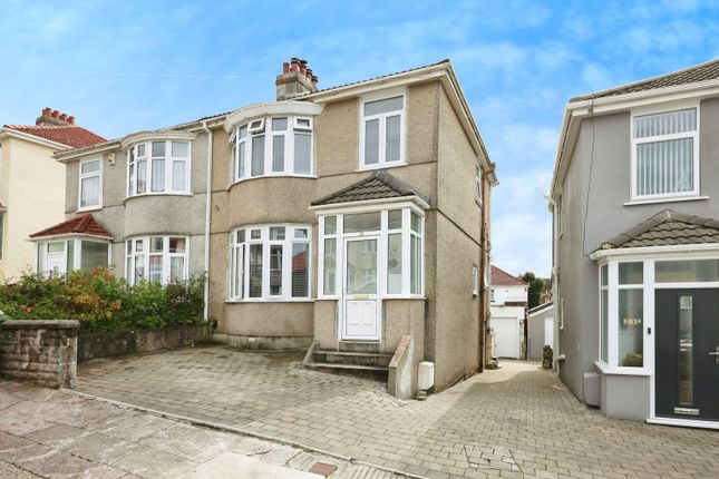 Semi-detached house for sale in Bickham Road, Plymouth, Devon