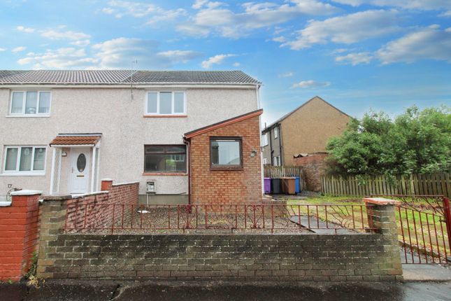 Thumbnail End terrace house for sale in Middlepart Crescent, Saltcoats