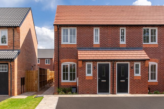 Thumbnail End terrace house for sale in "The Alnwick" at Higham Lane, Nuneaton
