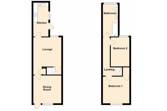 Terraced house for sale in Dunster Street, Leicester