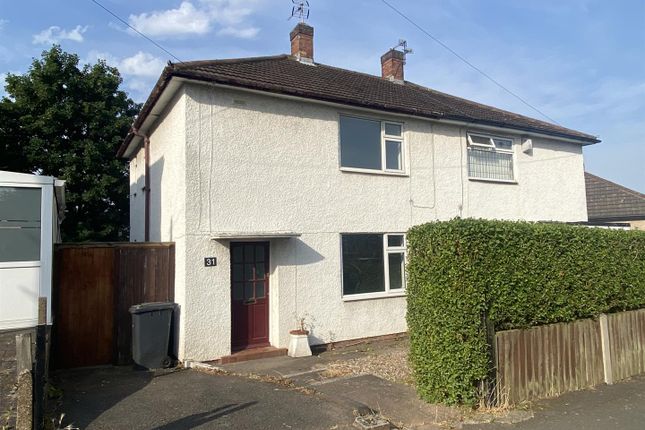 Semi-detached house to rent in Horncastle Road, Breadsall Hilltop, Derby DE21