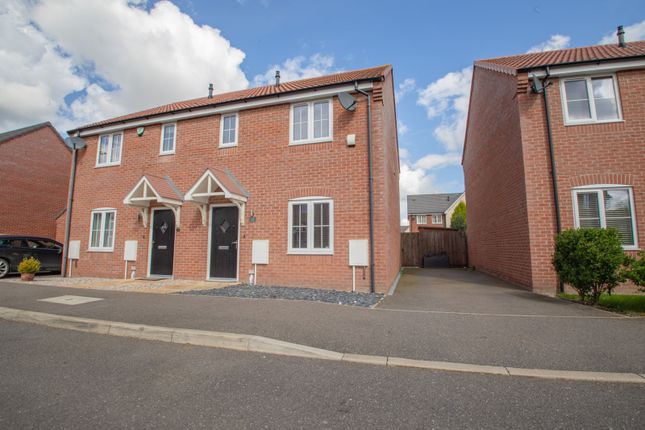 Thumbnail Semi-detached house for sale in Spencer Road, Crowland, Peterborough