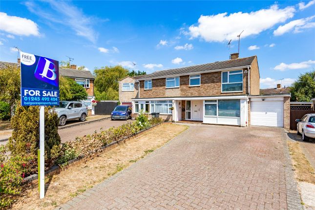 Thumbnail Semi-detached house for sale in Berwick Avenue, Broomfield, Essex