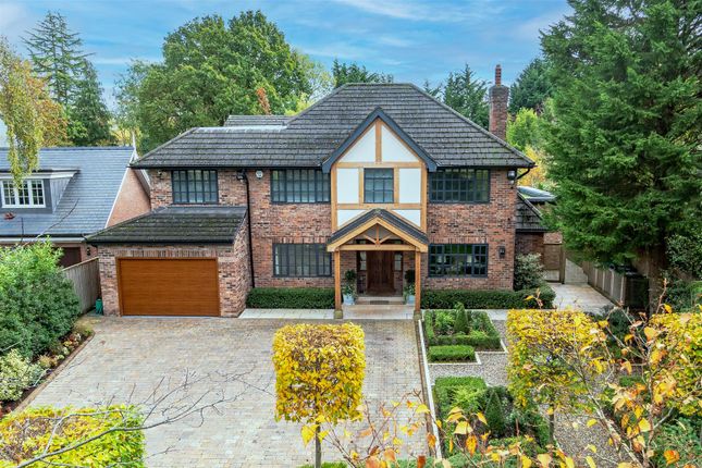 Thumbnail Detached house for sale in Carrwood, Hale Barns, Altrincham