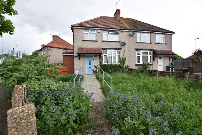 Thumbnail Semi-detached house for sale in Percival Road, Feltham, Middlesex