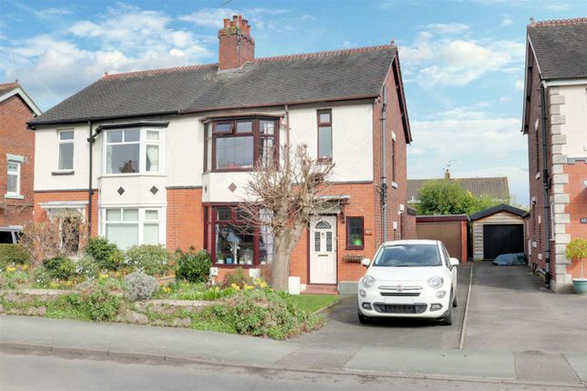 Semi-detached house for sale in Sandbach Road North, Alsager, Cheshire