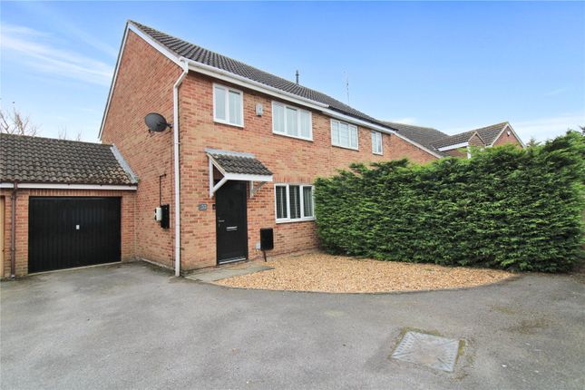 Thumbnail Semi-detached house for sale in Griffiths Close, Stratton St. Margaret, Swindon