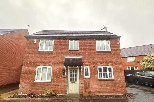 Thumbnail Detached house to rent in Bunneys Meadow, Hinckley