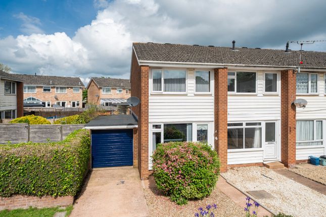 End terrace house for sale in Salway Close, Cullompton, Devon
