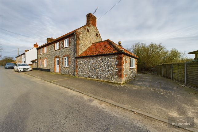 Semi-detached house for sale in West Harling Road, East Harling, Norwich, Norfolk