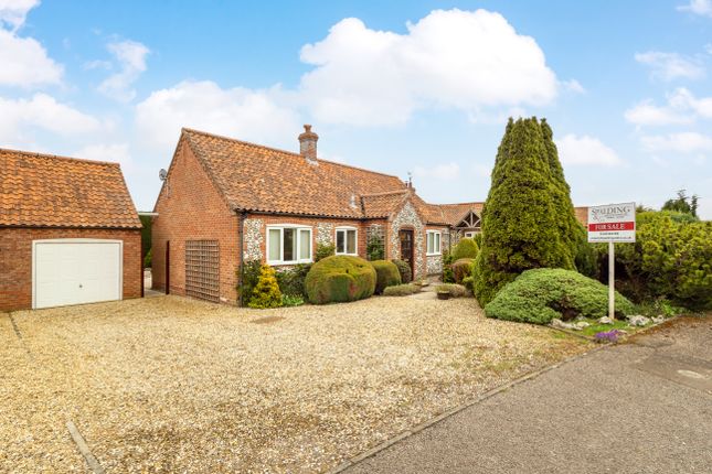 Thumbnail Detached bungalow for sale in Kestrel Close, Burnham Market, King's Lynn