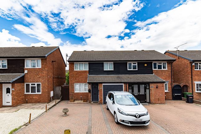 Semi-detached house for sale in Copperfields Way, Romford