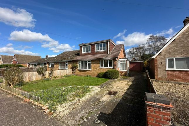 Thumbnail Semi-detached house for sale in Woodview Road, Easton, Norwich