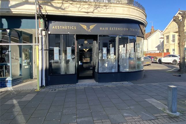 Retail premises to let in Brighton Road, Worthing, West Sussex