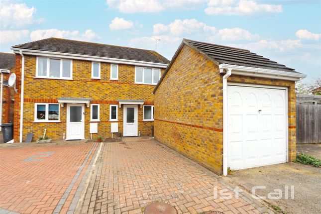 Thumbnail Semi-detached house for sale in Church View Close, Southend-On-Sea