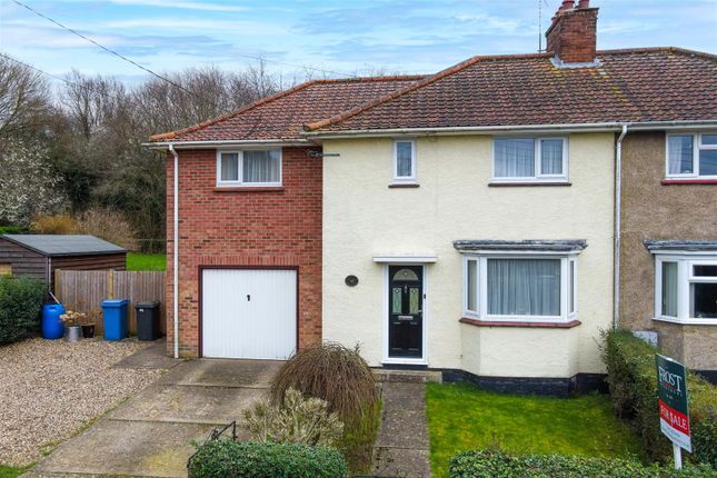 Thumbnail Semi-detached house for sale in Cranworth Road, Hadleigh, Ipswich