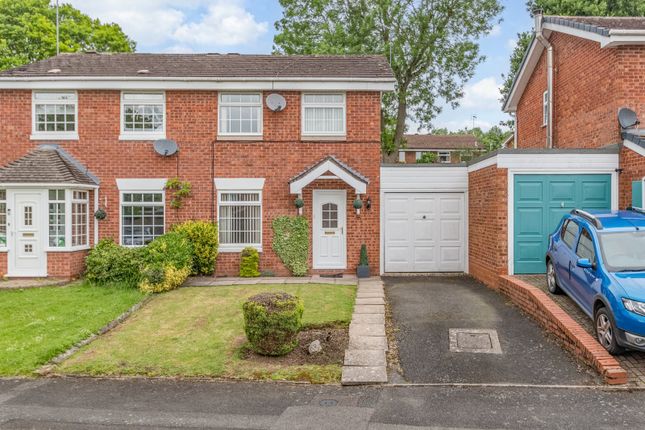 Thumbnail Semi-detached house for sale in Carlton Close, Headless Cross, Redditch, Worcestershire