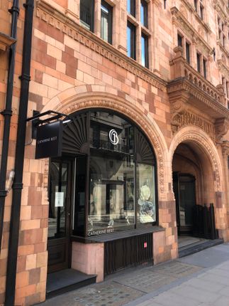 Retail premises to let in Albemarle Street, London
