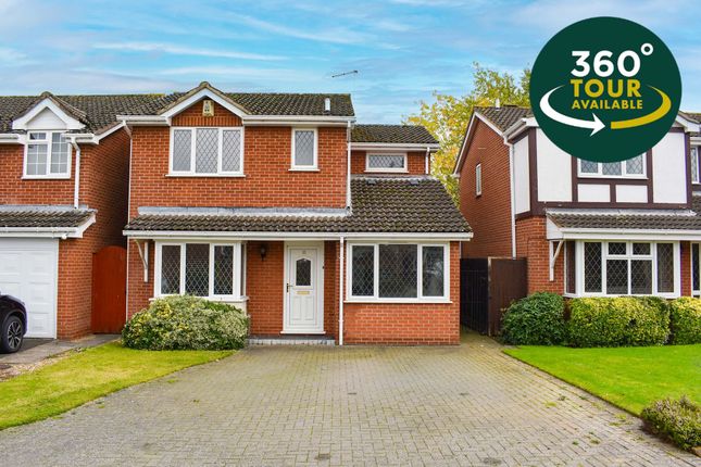 Thumbnail Detached house for sale in Cooper Gardens, Oadby, Leicester