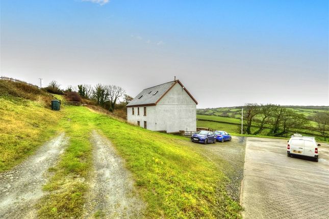 Detached house for sale in Cwmrheiddol Farm House, Whitemill, Carmarthen