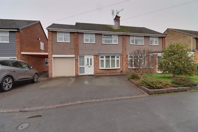 Semi-detached house for sale in Winsford Crescent, Hilcroft Park, Stafford