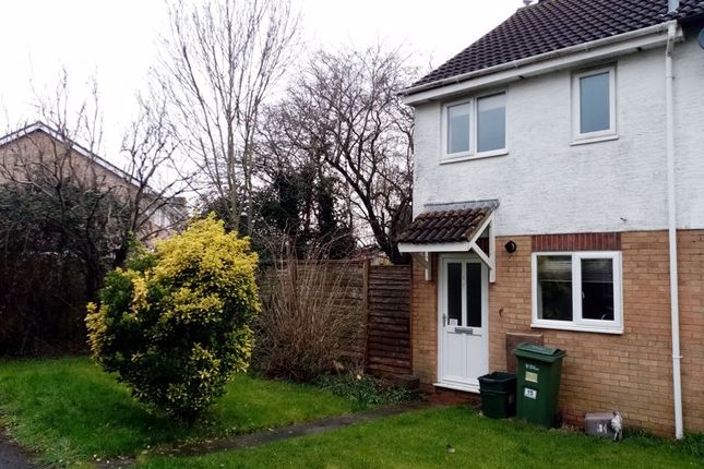 End terrace house for sale in Rudhall Green, Worle, Weston-Super-Mare