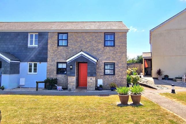 End terrace house for sale in Rosewarne Park, Connor Downs, Hayle