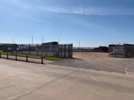 Industrial to let in Open Storage Yard Unit 1, Hitchcocks Business Park, Forge Road, Uffculme, Cullompton, Devon