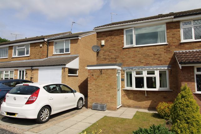 Thumbnail Semi-detached house for sale in Peregrine Road, Broughton Astley, Leicester