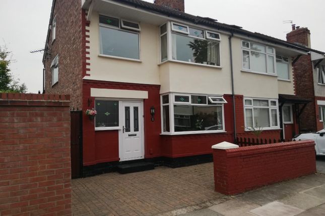Semi-detached house for sale in Staley Avenue, Crosby, Liverpool L23