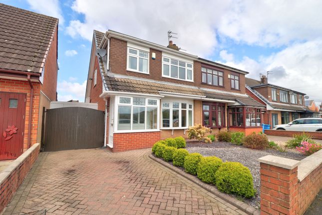 Thumbnail Semi-detached house for sale in Lulworth Drive, Hindley Green