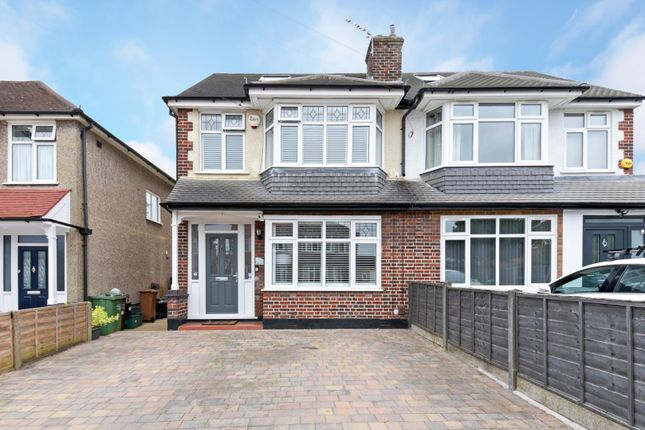 Thumbnail Semi-detached house for sale in Egham Close, Cheam, Sutton