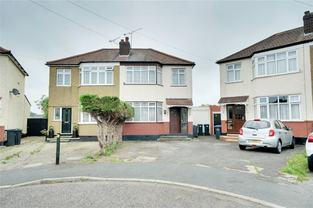 Thumbnail Semi-detached house for sale in Carisbrook Close, Enfield