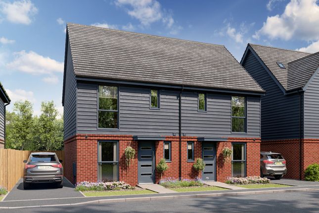 Thumbnail Semi-detached house for sale in "The Ashworth" at Unicorn Way, Burgess Hill
