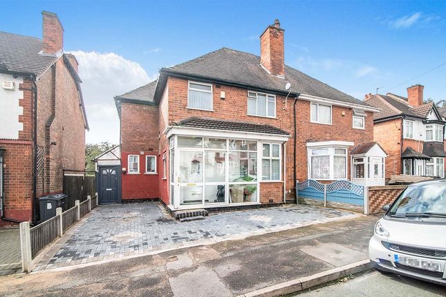 Thumbnail Semi-detached house for sale in Upper Grosvenor Road, Birmingham