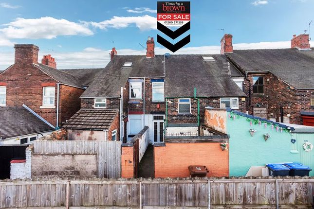 Terraced house for sale in Congleton Road, Biddulph, Stoke-On-Trent