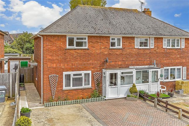 Thumbnail Semi-detached house for sale in Clun Road, Wick, Littlehampton, West Sussex