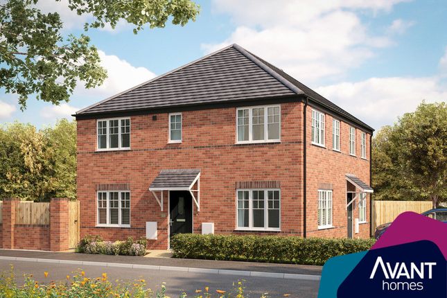 Thumbnail Semi-detached house for sale in "The Ferndale" at Hay Green Lane, Birdwell, Barnsley
