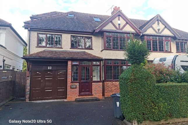 Thumbnail Semi-detached house to rent in Weoley Park Road, Selly Oak, Birmingham
