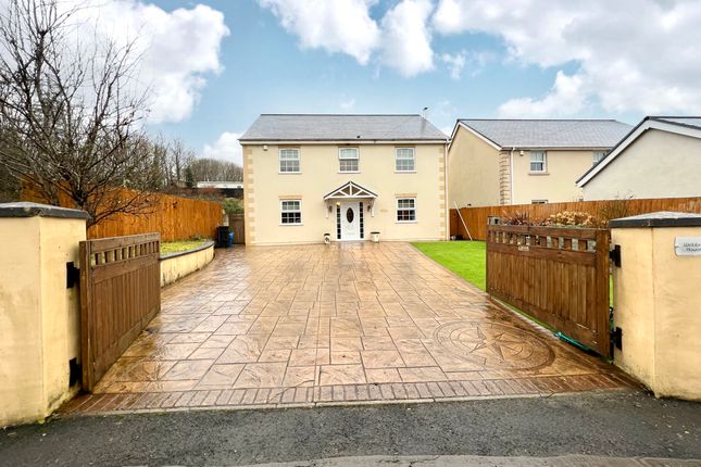 Detached house for sale in Webber House, Abercanaid, Merthyr Tydfil