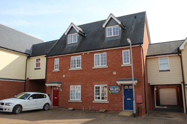 Thumbnail Town house to rent in Harold Collins Place, Colchester