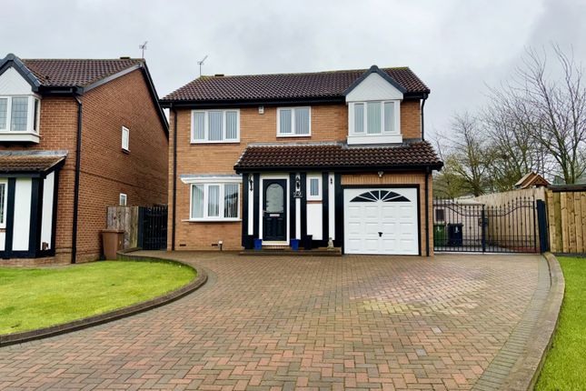 Thumbnail Detached house for sale in Bordeaux Close, Sunderland, Tyne And Wear