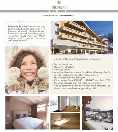 Thumbnail Apartment for sale in Str. Soplà, 15, 39030 San Cassiano, Bz, Italy