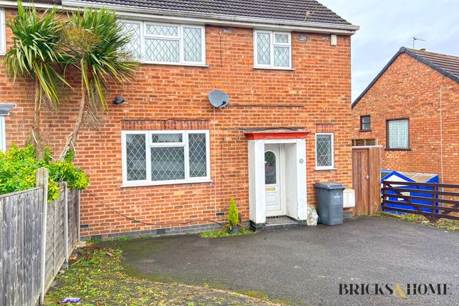 Thumbnail Semi-detached house for sale in Heacham Drive, Leicester