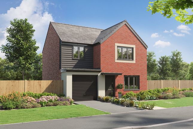 Thumbnail Detached house for sale in "The Burnham" at Oxleaze Reen Road, Newport