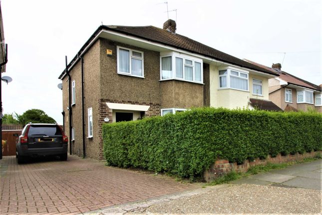 Thumbnail Semi-detached house to rent in West Mead, South Ruislip, Middlesex