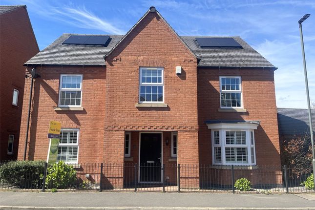 Thumbnail Detached house for sale in Bexley Drive, Church Gresley, Swadlincote, Derbyshire