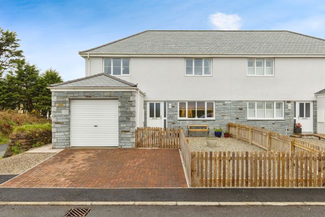Semi-detached house for sale in Todda Close, Bolventor, Launceston, Cornwall